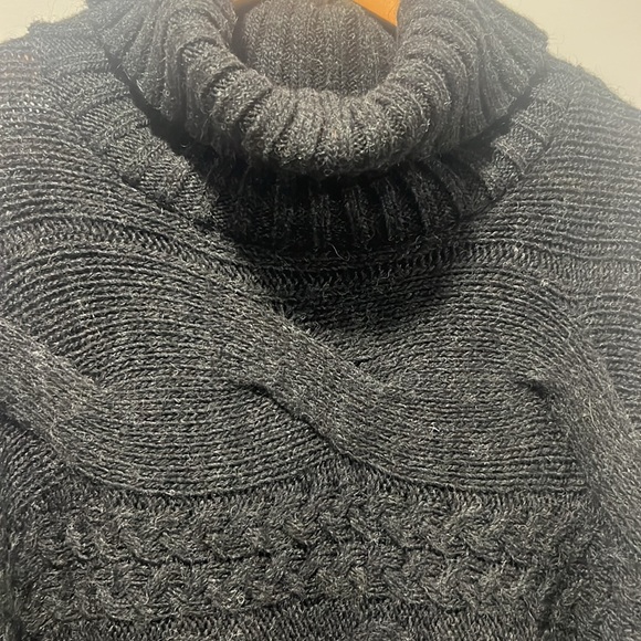 Odd Molly Wool Poncho with Tassels - Picture 4 of 9